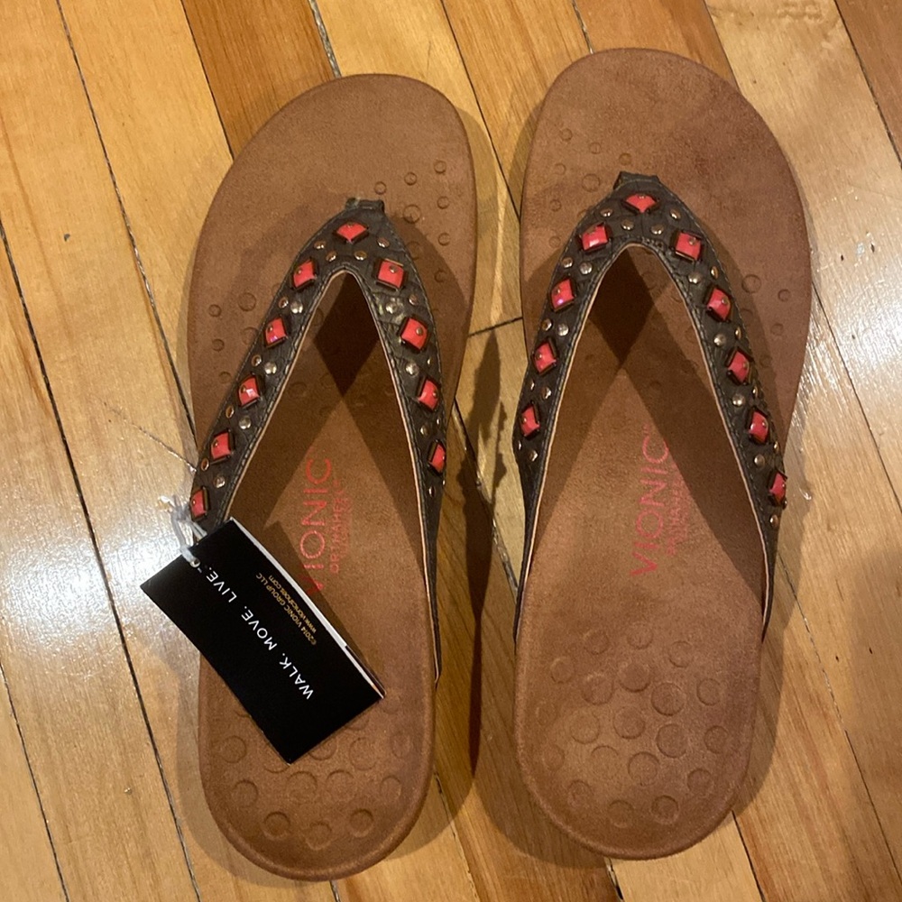 Vionic Orthotic Sandals (NEVER WORN)